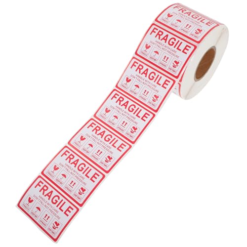 FIXOSHEE Selbstklebende Versandaufkleber Zerbrechlich Flexible Papiermaterialien Langlebig und Einfach Anzubringen Warnetiketten für Sichere Paketsendungen Zeitsparend und Praktisch FIXOSHEE Selbstklebende Versandaufkleber Zerbrechlich Flexible Papiermaterialien Langlebig und Einfach Anzubringen Warnetiketten für Sichere Paketsendungen Zeitsparend und Praktisch von FIXOSHEE