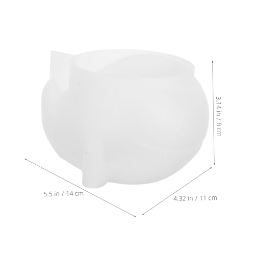 FIXOSHEE Silikonform Aufbewahrungsbox Wal design DIY Gießform Vielseitig Wiederverwendbar Flexibel Für Kerzenhalter Plaster Duftspender Kreative Aufbewahrung von FIXOSHEE