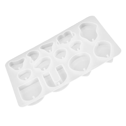 FIXOSHEE Silikonform Schmuckanhänger DIY Epoxidharz Gießform Flexibel Verschleißfest Unregelmäßige Ohranhänger Form für Präzises Schmuckherstellen FIXOSHEE Silikonform Schmuckanhänger DIY Epoxidharz Gießform Flexibel Verschleißfest Unregelmäßige Ohranhänger Form für Präzises Schmuckherstellen von FIXOSHEE