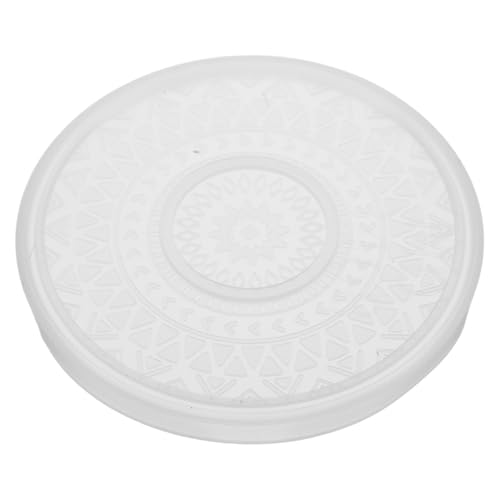 FIXOSHEE Silikonform Untersetzer Gießform Rund Mandala Muster DIY Epoxidharz Schmuck Dekor Formen für Harz Silikon Kreatives Basteln Vielseitig für Wohnkultur von FIXOSHEE