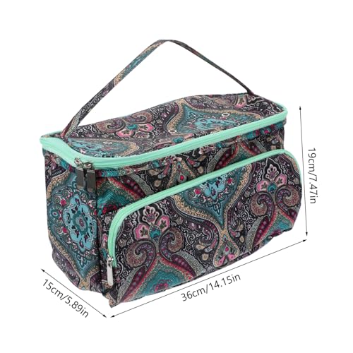 FIXOSHEE Stricktasche Aufbewahrungstasche mit Reißverschluss für Häkelnadeln und Strickzubehör Praktischer Organizer für Strickutensilien Kompakte Nähutensilien tasche für Unterwegs Robust FIXOSHEE Stricktasche Aufbewahrungstasche mit Reißverschluss für Häkelnadeln und Strickzubehör Praktischer Organizer für Strickutensilien Kompakte Nähutensilien tasche für Unterwegs Robust von FIXOSHEE
