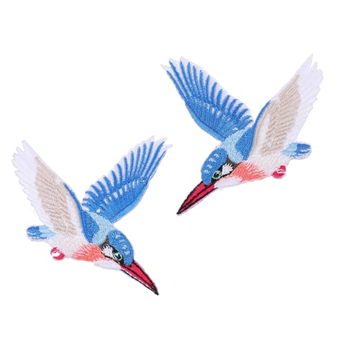 FIXOSHEE Symmetrische Bestickte Applique Vogel motiv Patches zum Aufbügeln DIY Reparatur Kleidung Jacken Textilien und Taschen Hochwertige Rayon stickerei FIXOSHEE Symmetrische Bestickte Applique Vogel motiv Patches zum Aufbügeln DIY Reparatur Kleidung Jacken Textilien und Taschen Hochwertige Rayon stickerei von FIXOSHEE