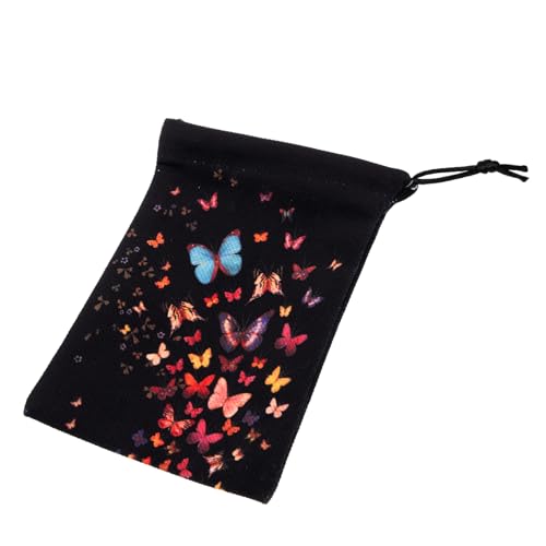 FIXOSHEE Tarot Karten Aufbewahrungstasche aus Hochwertigem Samt mit Kordelzug Dekorativer Beutel für Tarotkarten Schmuck und Kleine Accessoires Vielseitig Einsetzbar Tragbarer Organizer FIXOSHEE Tarot Karten Aufbewahrungstasche aus Hochwertigem Samt mit Kordelzug Dekorativer Beutel für Tarotkarten Schmuck und Kleine Accessoires Vielseitig Einsetzbar Tragbarer Organizer von FIXOSHEE