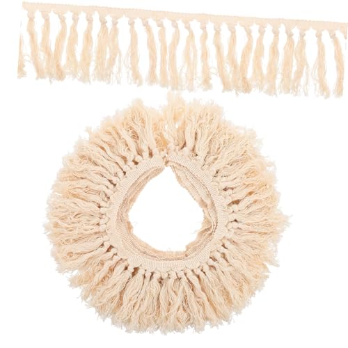 FIXOSHEE Tassel Lace Trim Dekorative Quasten Fransen Vorhang Kleidung DIY Zubehör für Gardinen Sofa Bekleidung von FIXOSHEE