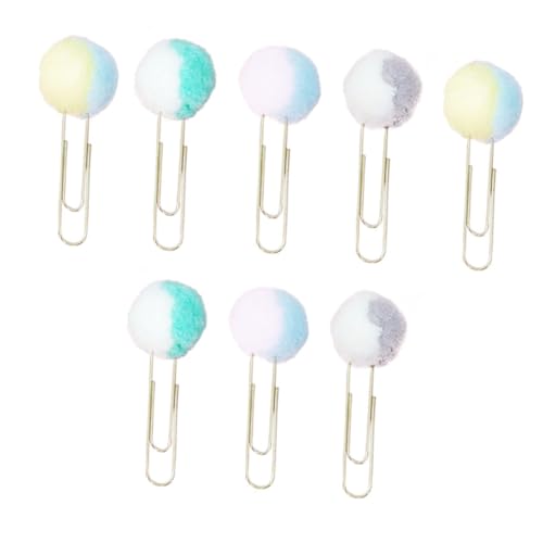 FIXOSHEE Teiliges Doppelfarbige Büroklammern mit Plüsch bällen Große Bunte Paper Clips für Scrapbooking Schule und Büro Glatte Oberfläche Leicht und Langlebig Zufällige Zufällige Farbe FIXOSHEE Teiliges Doppelfarbige Büroklammern mit Plüsch bällen Große Bunte Paper Clips für Scrapbooking Schule und Büro Glatte Oberfläche Leicht und Langlebig Zufällige Zufällige Farbe von FIXOSHEE