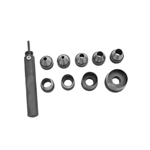 FIXOSHEE Teiliges Hollow Punch Set aus Wärmebehandeltem Langlebig und Robust Scharfe Lochzange für Gürtel Stoff Präzise Stanzwerkzeuge für Vielseitige Anwendungen von FIXOSHEE