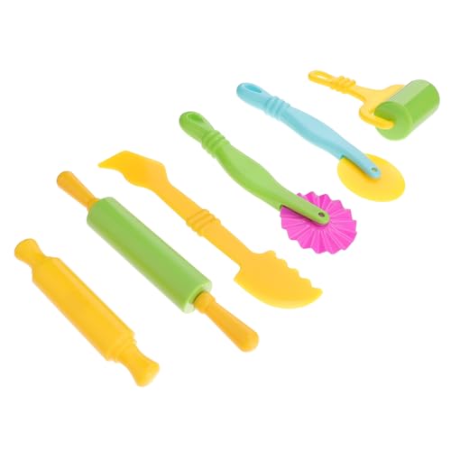 FIXOSHEE Teiliges Knete Zubehör aus Robustem Kunststoff Buntes Clay Molds Toy mit Extruder und Ausstechern Kreatives Modellierwerkzeug für DIY und Knetspaß Ab Jahren von FIXOSHEE