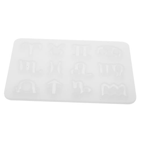 FIXOSHEE Teiliges Silikonform für DIY Anhänger Gießen Langlebige Resin Gießform für Schlüsselanhänger Schmuck Ohrringe Bastelzubehör Muster für Handgemachte Accessoires von FIXOSHEE