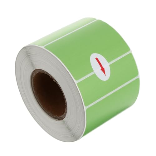 FIXOSHEE Thermoetiketten Selbstklebend Bunte Thermopapier Aufkleber Ölbeständig Für Büro Küche Milchtee Laden Ohne Farbband Beschriftbar FIXOSHEE Thermoetiketten Selbstklebend Bunte Thermopapier Aufkleber Ölbeständig Für Büro Küche Milchtee Laden Ohne Farbband Beschriftbar von FIXOSHEE