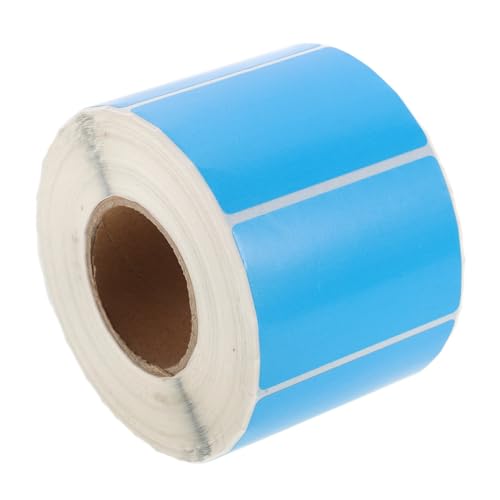 FIXOSHEE Thermotransfer Etiketten Selbstklebend Bunt Wasser und Ölbeständig Reißfest ohne Farbband Beschreibbar mit Stift für Büro Küche Milchtee Laden Blaues Farbspektrum FIXOSHEE Thermotransfer Etiketten Selbstklebend Bunt Wasser und Ölbeständig Reißfest ohne Farbband Beschreibbar mit Stift für Büro Küche Milchtee Laden Blaues Farbspektrum von FIXOSHEE