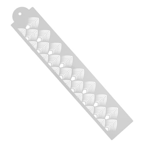 FIXOSHEE Tortenrand Schablonen aus Hochwertigem Pet Wiederverwendbare DIY Cake Decorating Stencil Molds Leicht zu Reinigen für Geburtstagstorten Hochzeitstorten und Dessertdekorationen FIXOSHEE Tortenrand Schablonen aus Hochwertigem Pet Wiederverwendbare DIY Cake Decorating Stencil Molds Leicht zu Reinigen für Geburtstagstorten Hochzeitstorten und Dessertdekorationen von FIXOSHEE