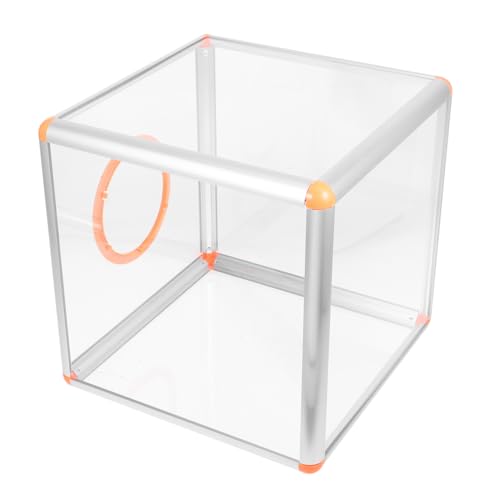 FIXOSHEE Transparente Acryl Lotteriebox Vielseitige Raffle und Spendenbox für Wahlauswurf Stabiler Aufbewahrungsbehälter für Lose Karten und Spielbälle Langlebig und Leicht von FIXOSHEE