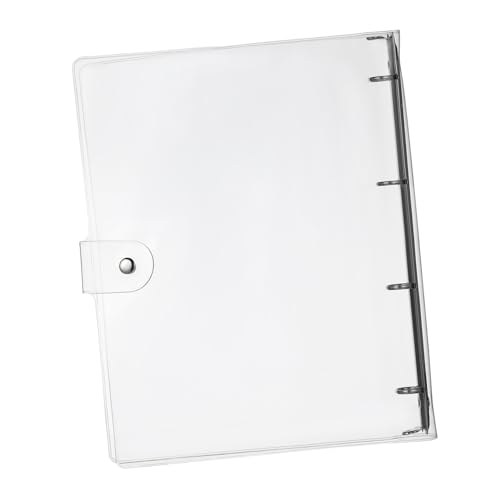 FIXOSHEE Transparente Notizbuchhülle aus Kunststoff Strapazierfähige Binder Schutzhülle Leicht und Schützt Journal und Notizblock vor Schmutz für Büro und Studium FIXOSHEE Transparente Notizbuchhülle aus Kunststoff Strapazierfähige Binder Schutzhülle Leicht und Schützt Journal und Notizblock vor Schmutz für Büro und Studium von FIXOSHEE
