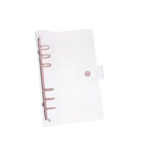 FIXOSHEE Transparenter PVC Loseblatt Ordner mit Druckknopfverschluss Leichte Frische Notizbuchhülle für Büro und Reise Flexibler Wiederbefüllbarer Binder Schutzhülle FIXOSHEE Transparenter PVC Loseblatt Ordner mit Druckknopfverschluss Leichte Frische Notizbuchhülle für Büro und Reise Flexibler Wiederbefüllbarer Binder Schutzhülle von FIXOSHEE