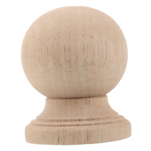 FIXOSHEE Unlackierte Massivholz Endkappen Kugel für Treppenpfosten Holzsäulen Dekoration Vintage Lampenabschluss Innenbereich Holzgeländer DIY Möbelverzierung FIXOSHEE Unlackierte Massivholz Endkappen Kugel für Treppenpfosten Holzsäulen Dekoration Vintage Lampenabschluss Innenbereich Holzgeländer DIY Möbelverzierung von FIXOSHEE