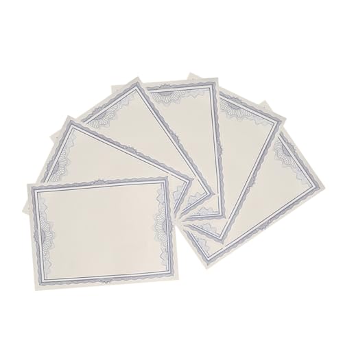 FIXOSHEE Urkundenpapier Blanko Zertifikat Innenblätter für Zeugnisse Auszeichnungen Schüler Geschenkpapier Vielseitig Bedruckbar FIXOSHEE Urkundenpapier Blanko Zertifikat Innenblätter für Zeugnisse Auszeichnungen Schüler Geschenkpapier Vielseitig Bedruckbar von FIXOSHEE