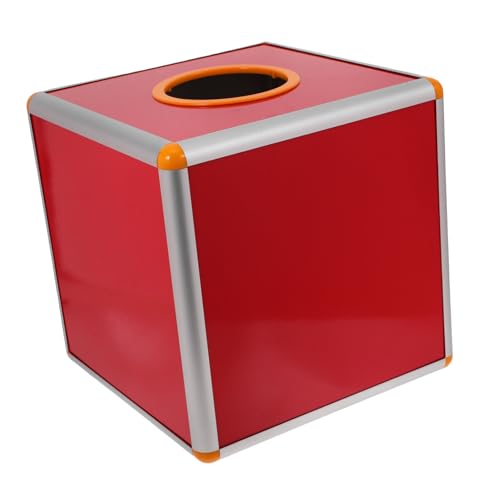 FIXOSHEE Vielseitige Rote Vorschlagsbox aus Aluminiumlegierung und MDF Großvolumig mit Schlitz für Abstimmungen Spenden und Partyspiele Benutzerfreundlich Stabil und Langlebig FIXOSHEE Vielseitige Rote Vorschlagsbox aus Aluminiumlegierung und MDF Großvolumig mit Schlitz für Abstimmungen Spenden und Partyspiele Benutzerfreundlich Stabil und Langlebig von FIXOSHEE