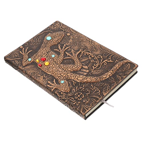 FIXOSHEE Vintage Notizbuch mit Geprägtem Ledercover Journalbuch für Büro und Konferenzen Flexibles Terminplaner Notizheft für Tägliche Planung und Kreative Aufzeichnungen FIXOSHEE Vintage Notizbuch mit Geprägtem Ledercover Journalbuch für Büro und Konferenzen Flexibles Terminplaner Notizheft für Tägliche Planung und Kreative Aufzeichnungen von FIXOSHEE