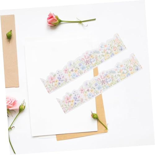 FIXOSHEE Vintage Washi Tape mit Blumenmuster DIY Dekoratives Klebeband für Scrapbooking Tagebuch Geschenkverpackung Langlebig und Farbecht Geeignet für Bastelprojekte und Bürodekoration FIXOSHEE Vintage Washi Tape mit Blumenmuster DIY Dekoratives Klebeband für Scrapbooking Tagebuch Geschenkverpackung Langlebig und Farbecht Geeignet für Bastelprojekte und Bürodekoration von FIXOSHEE