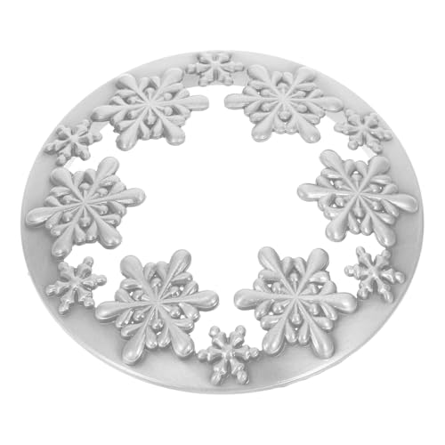 FIXOSHEE Vintage Weihnachts Kerzenabdeckung aus Zinklegierung Dekorativer Schneeflocken Deckel für Duftkerzenbecher Hitzebeständig Passend für Becher mit Elegantes Design FIXOSHEE Vintage Weihnachts Kerzenabdeckung aus Zinklegierung Dekorativer Schneeflocken Deckel für Duftkerzenbecher Hitzebeständig Passend für Becher mit Elegantes Design von FIXOSHEE