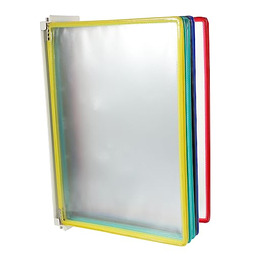 FIXOSHEE Wandhängender Aktenordner Flexibler Datei Organizer aus Robustem Material Einfache Wandmontage für Büro und Zuhause Seitiger Farbiger Dokumentenhalter Leicht und Stabil für FIXOSHEE Wandhängender Aktenordner Flexibler Datei Organizer aus Robustem Material Einfache Wandmontage für Büro und Zuhause Seitiger Farbiger Dokumentenhalter Leicht und Stabil für von FIXOSHEE