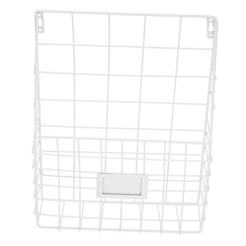FIXOSHEE Wandmontierter Metall Zeitungshalter Weiß Dekorativer Buch und Magazinorganizer Praktischer Büro und Wohnaccessoire Wandhängender Organizer für Zuhause und Arbeitsplatz FIXOSHEE Wandmontierter Metall Zeitungshalter Weiß Dekorativer Buch und Magazinorganizer Praktischer Büro und Wohnaccessoire Wandhängender Organizer für Zuhause und Arbeitsplatz von FIXOSHEE