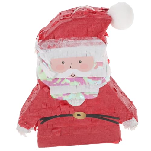 FIXOSHEE Weihnachtliche Papier Piñata aus Hochwertigem Biologisch Abbaubarem Material Lustiges Schlagspielzeug für Familienfeiern Festivals und Originelle Geschenkideen von FIXOSHEE