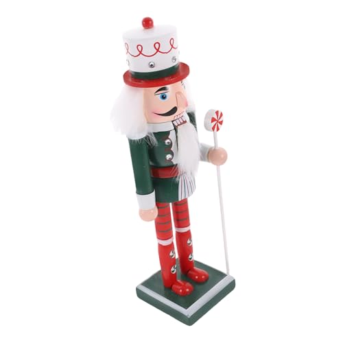 FIXOSHEE Weihnachtlicher Nussknacker Soldat Holzfigur Handbemalt Festliche Deko für Kamin Tisch Regal Weihnachtsdekoration und Party Zubehör Liebevoll Gestaltetes Sammlerstück FIXOSHEE Weihnachtlicher Nussknacker Soldat Holzfigur Handbemalt Festliche Deko für Kamin Tisch Regal Weihnachtsdekoration und Party Zubehör Liebevoll Gestaltetes Sammlerstück von FIXOSHEE