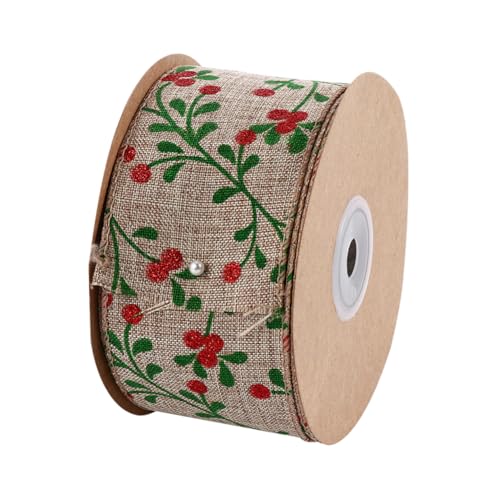 FIXOSHEE Weihnachtliches Geschenkband mit Weihnachtsbaum Motiv Breit Langlebiges DIY Schleifenband für Partydekoration Geschenkverpackung und Bastelarbeiten FIXOSHEE Weihnachtliches Geschenkband mit Weihnachtsbaum Motiv Breit Langlebiges DIY Schleifenband für Partydekoration Geschenkverpackung und Bastelarbeiten von FIXOSHEE