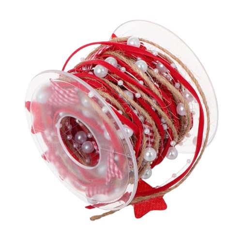 FIXOSHEE Weihnachtsdeko Geschenkband aus Langlebiges Xmas Dekorationsband Vielseitiges Geschenkverpackungsband für DIY Schleifen Haar und Bastelaccessoires Wiederverwendbar FIXOSHEE Weihnachtsdeko Geschenkband aus Langlebiges Xmas Dekorationsband Vielseitiges Geschenkverpackungsband für DIY Schleifen Haar und Bastelaccessoires Wiederverwendbar von FIXOSHEE