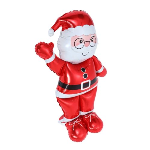 FIXOSHEE Weihnachtsmann Folienballon Stehend Aluminiumfolie Wiederverwendbar Weihnachtsdeko Party Dekoration Weihnachtsfeier Außenbereich Geeignet FIXOSHEE Weihnachtsmann Folienballon Stehend Aluminiumfolie Wiederverwendbar Weihnachtsdeko Party Dekoration Weihnachtsfeier Außenbereich Geeignet von FIXOSHEE