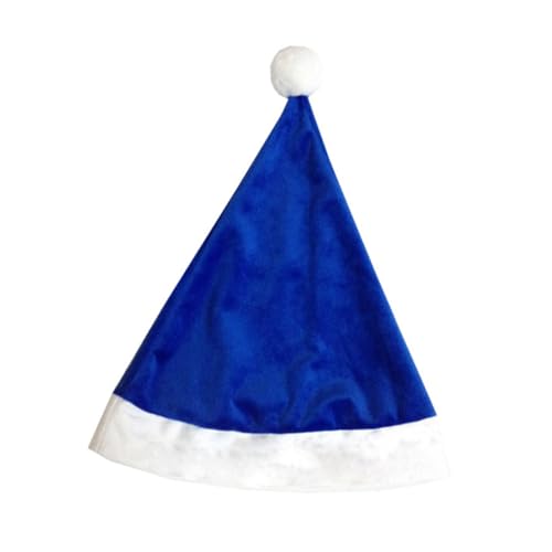FIXOSHEE Weihnachtsmütze aus Kurzem Plüsch Dunkelblau Santa Claus Hut für Erwachsene Weihnachtliche Party Dekoration Bequemes nicht Verblassendes Material Passend für Karneval und Festtage FIXOSHEE Weihnachtsmütze aus Kurzem Plüsch Dunkelblau Santa Claus Hut für Erwachsene Weihnachtliche Party Dekoration Bequemes nicht Verblassendes Material Passend für Karneval und Festtage von FIXOSHEE