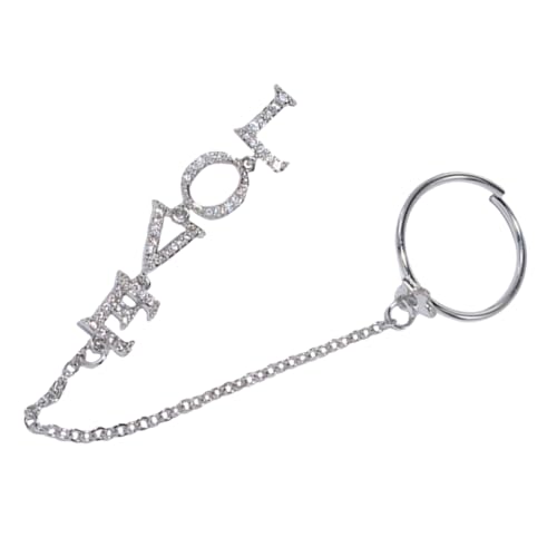 FIXOSHEE Zircon Nail Charms mit Silberner Love Kette Nail Art Dekoration für Fingernägel und Künstliche Nägel Eleganter Nagelschmuck für Damen und Mädchen Einfach Anzubringen FIXOSHEE Zircon Nail Charms mit Silberner Love Kette Nail Art Dekoration für Fingernägel und Künstliche Nägel Eleganter Nagelschmuck für Damen und Mädchen Einfach Anzubringen von FIXOSHEE
