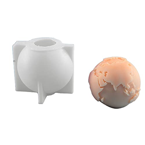 FIYSON Kerzen Silikonform, Erdkerzenformen,Weltraum Erde 3D DIY Silikon Kerzenwachs Formen zum Gießen Die Kerze als Bastel Ornamente Epoxid Harz, Weichen Lehm, Wachs FIYSON Kerzen Silikonform, Erdkerzenformen,Weltraum Erde 3D DIY Silikon Kerzenwachs Formen zum Gießen Die Kerze als Bastel Ornamente Epoxid Harz, Weichen Lehm, Wachs von FIYSON
