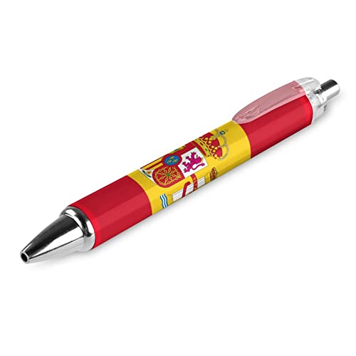 Kugelschreiber mit Flagge von Spanien, patriotisches Thema, blaue Tinte, Unabhängigkeitstag, Schreiben und Unterschrift, Gelschreiber Kugelschreiber mit Flagge von Spanien, patriotisches Thema, blaue Tinte, Unabhängigkeitstag, Schreiben und Unterschrift, Gelschreiber von FJAUOQ