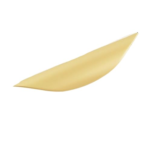 FJIXUO Metall Schranktürgriff 4 Stück Schubladenknöpfe Küchengriffe Schranktür zieht Halbmond Möbelgriff Türbeschläge(Gold 64.0mm) von FJIXUO