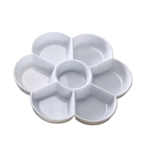 FJIXUO Mischpalette 5 Stück 7-Gitter Tablett for Öl Aquarell Gouache Handwerk DIY Kunst Malerei FJIXUO Mischpalette 5 Stück 7-Gitter Tablett for Öl Aquarell Gouache Handwerk DIY Kunst Malerei von FJIXUO