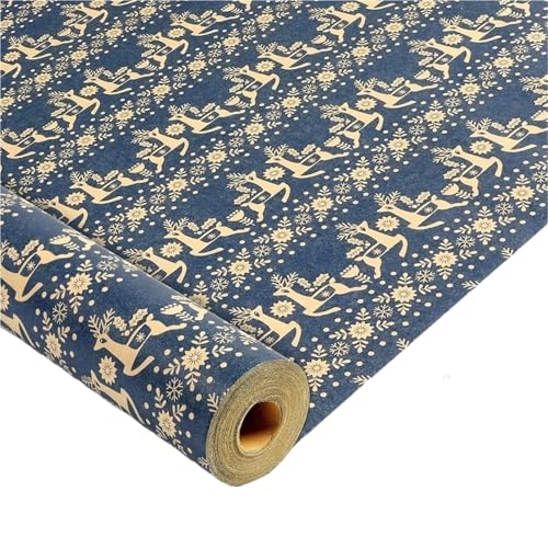 Geschenkpapier 1 Rolle Geschenkpapierrolle, Holidy-Geschenkpapier, 17 Zoll x 590 Zoll, Kunsthandwerksblumen-Geschenkpapier for den Heimladen Geschenkpapier 1 Rolle Geschenkpapierrolle, Holidy-Geschenkpapier, 17 Zoll x 590 Zoll, Kunsthandwerksblumen-Geschenkpapier for den Heimladen von FJIXUO