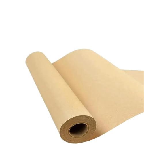 Geschenkpapier 10 m braune Papierrolle for Verpacken von Umzugsverpackungen, Kunsthandwerk, Geschenkpapier, dicke Verpackungsfolie(30cmx10m) von FJIXUO
