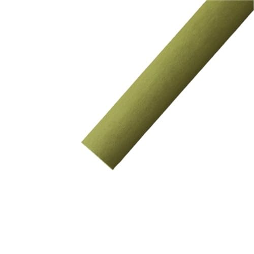 Geschenkpapier 2 Rollen/Set 53 x 550 cm Stoff-Blumen-Verpackungspapier, einfarbig, Blumenstrauß-Verpackungspapier, Blumen-Verpackungspapier(Green) von FJIXUO