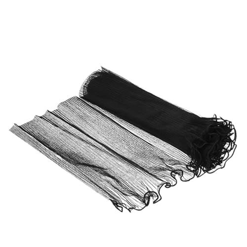 Geschenkpapier 2 Rollen Blumenverpackungsset for die Hochzeitssaison, Geschenkpapier mit Perlenrand, Netz und Netz, perfekt for Geburtstag und Hochzeit(Black) von FJIXUO