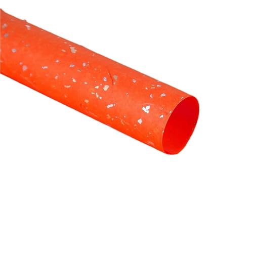 Geschenkpapier 5 teile/satz Geschenkpapier Verpackung 60 * 60 cm Blumen Geschenkpapier DIY Perfekte Verpackung Kunstwerk Bucheinband Dekoration(Orange) von FJIXUO