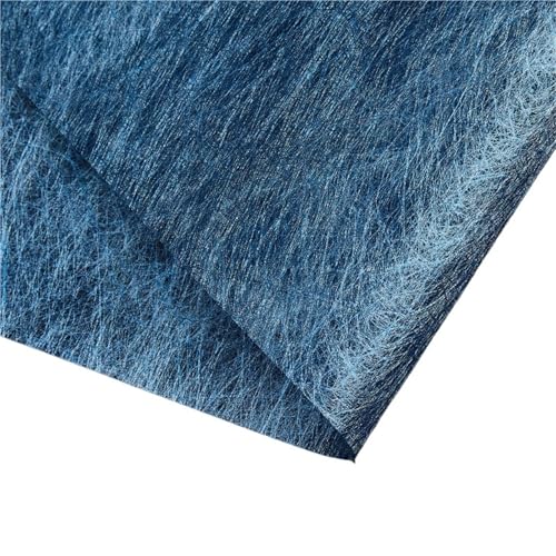 Geschenkpapier 8PCS Sammelalbum Hanf Seide Papier DIY Handgemachte Origami Papier Blume Geschenkpapier Box Dekoration Liefert Floristen Materialien(Blue) von FJIXUO