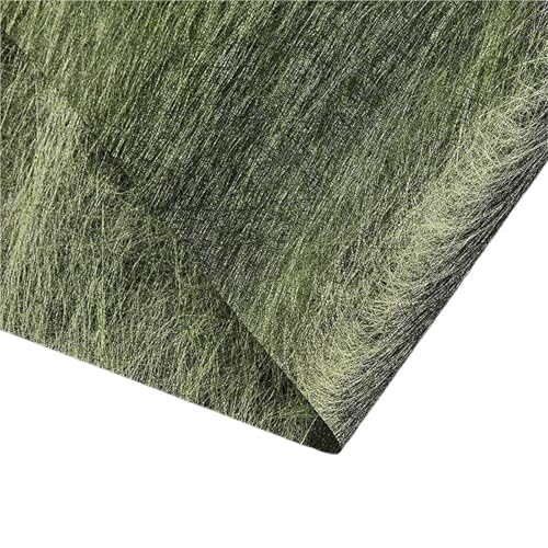 Geschenkpapier 8PCS Sammelalbum Hanf Seide Papier DIY Handgemachte Origami Papier Blume Geschenkpapier Box Dekoration Liefert Floristen Materialien(Green) von FJIXUO