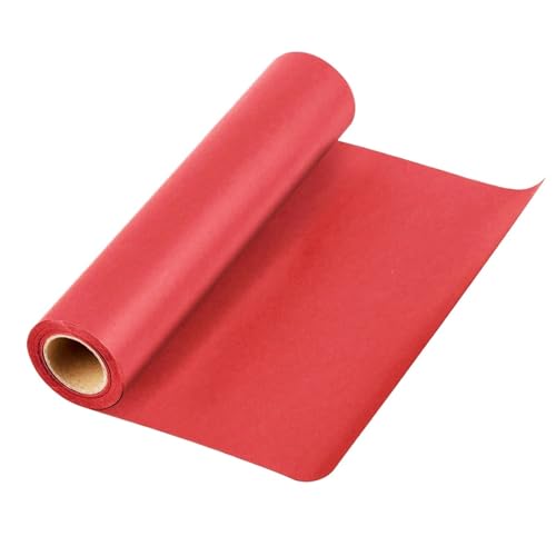 Geschenkpapier Geschenkpapier for Umziehen und Verpacken for Transportverpackungen, Kunst-, Bastel- und Tischdekorationspapier(Red 30cmx10m) von FJIXUO