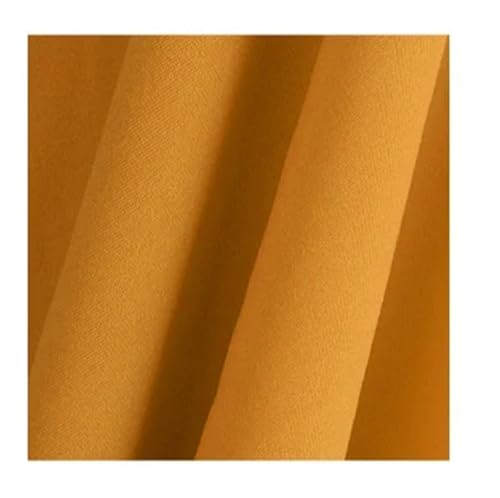 FJOADNVM Tischdecke Hochzeit Tischrock Hochzeit Hintergrund Vorhänge Tisch Cothes for Geburtstag Bankett Bühne Seide Tischrock Event Party(Yellow,H80cm x L300cm) von FJOADNVM