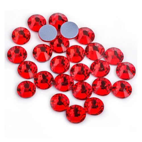 Hotfix Strasssteine Hot Fix Strasssteine ​​Flatback Kristall Hotfix Strass Glitzer Aufbügeln ​​Kleidungsstück(Lt Siam,SS6-1440pcs) von FJOADNVM