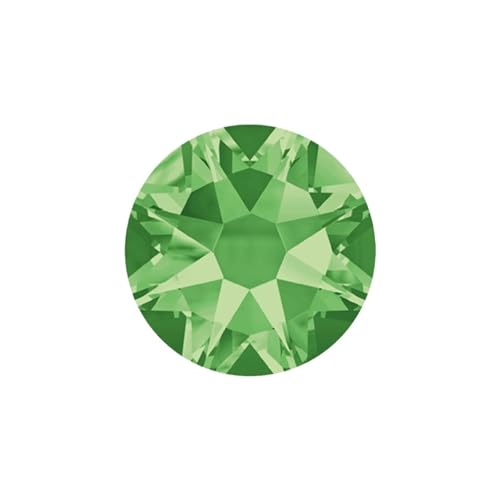 Hotfix Strasssteine Nicht Hotfix DIY Strass Kristall Stick Auf Nägel Flache Rückseite for Nagel Kunst Dekorationen(Peridot,SS20 1440Pcs) von FJOADNVM