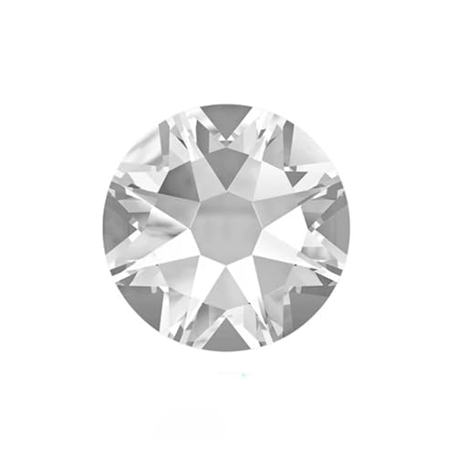 Hotfix Strasssteine Nicht Hotfix DIY Strass Kristall Stick Auf Nail art Dekorationen Handarbeit Kleidung(Crystal,SS16 1440Pcs) von FJOADNVM
