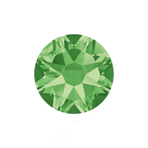 Hotfix Strasssteine Nicht Hotfix DIY Strass Kristall Stick Auf Nail art Dekorationen Handarbeit Kleidung(Peridot,SS16 1440Pcs) von FJOADNVM